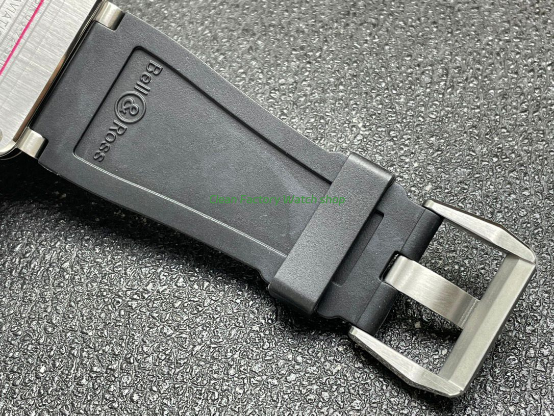 BRF Factory Bell & Ross BR 03 BR03A-BL-STSRB 42mm Steel Rubber Strap Black Dial (6) BRF Factory Bell & Ross BR 03 BR03A-BL-STSRB 42mm Steel Rubber Strap Black Dial (6)