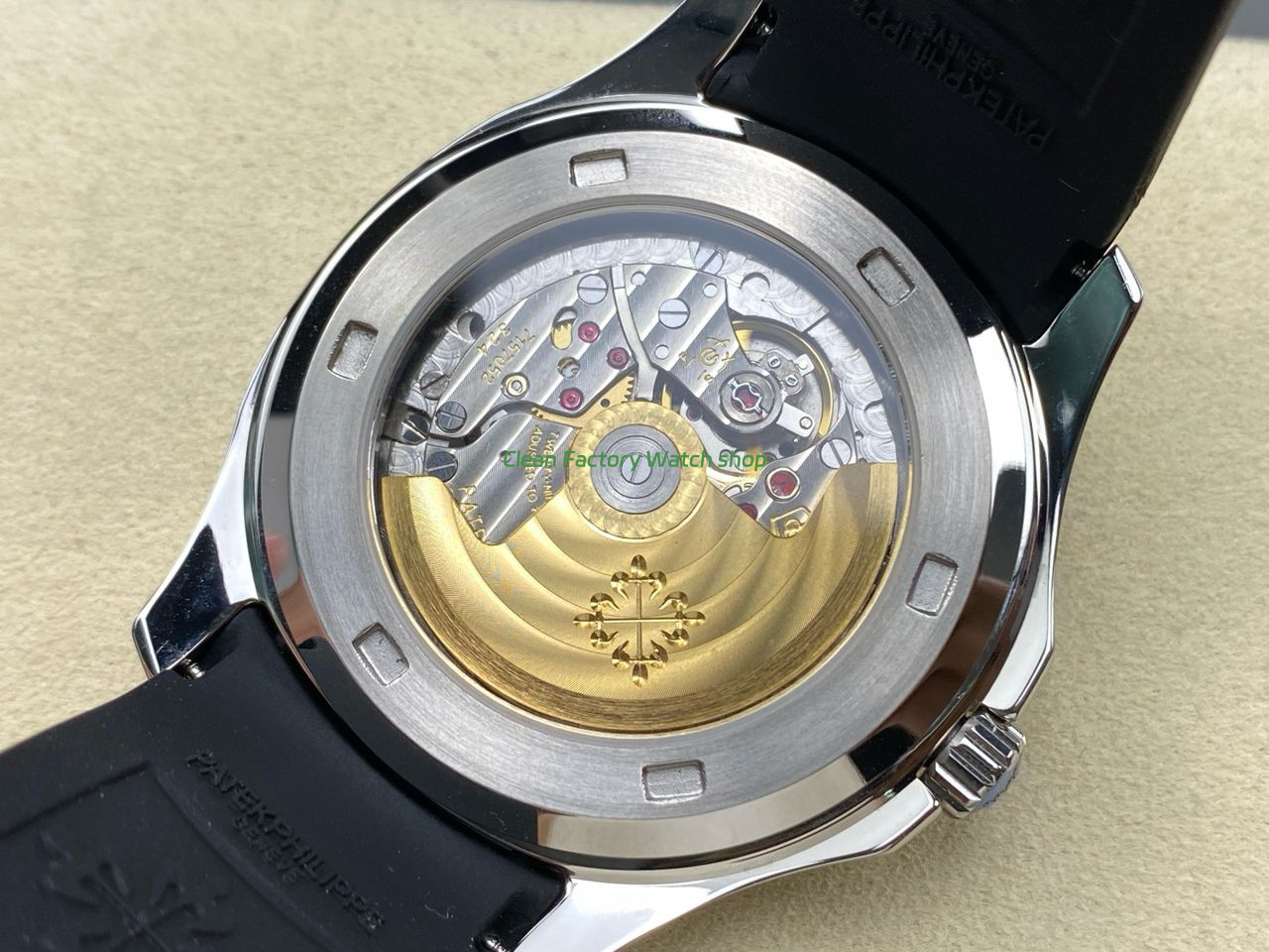 E7 Factory Patek Philippe Aquanaut 40mm 5167A-001 Black Rubber Strap Black Dial (3) E7 Factory Patek Philippe Aquanaut 40mm 5167A-001 Black Rubber Strap Black Dial (3)