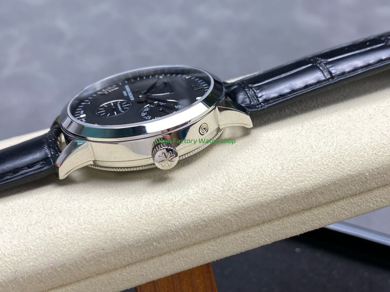 KM Factory Vacheron Constantin Patrimony 47200000G-9019 White Gold Black Dial (9) KM Factory Vacheron Constantin Patrimony 47200000G-9019 White Gold Black Dial (9)