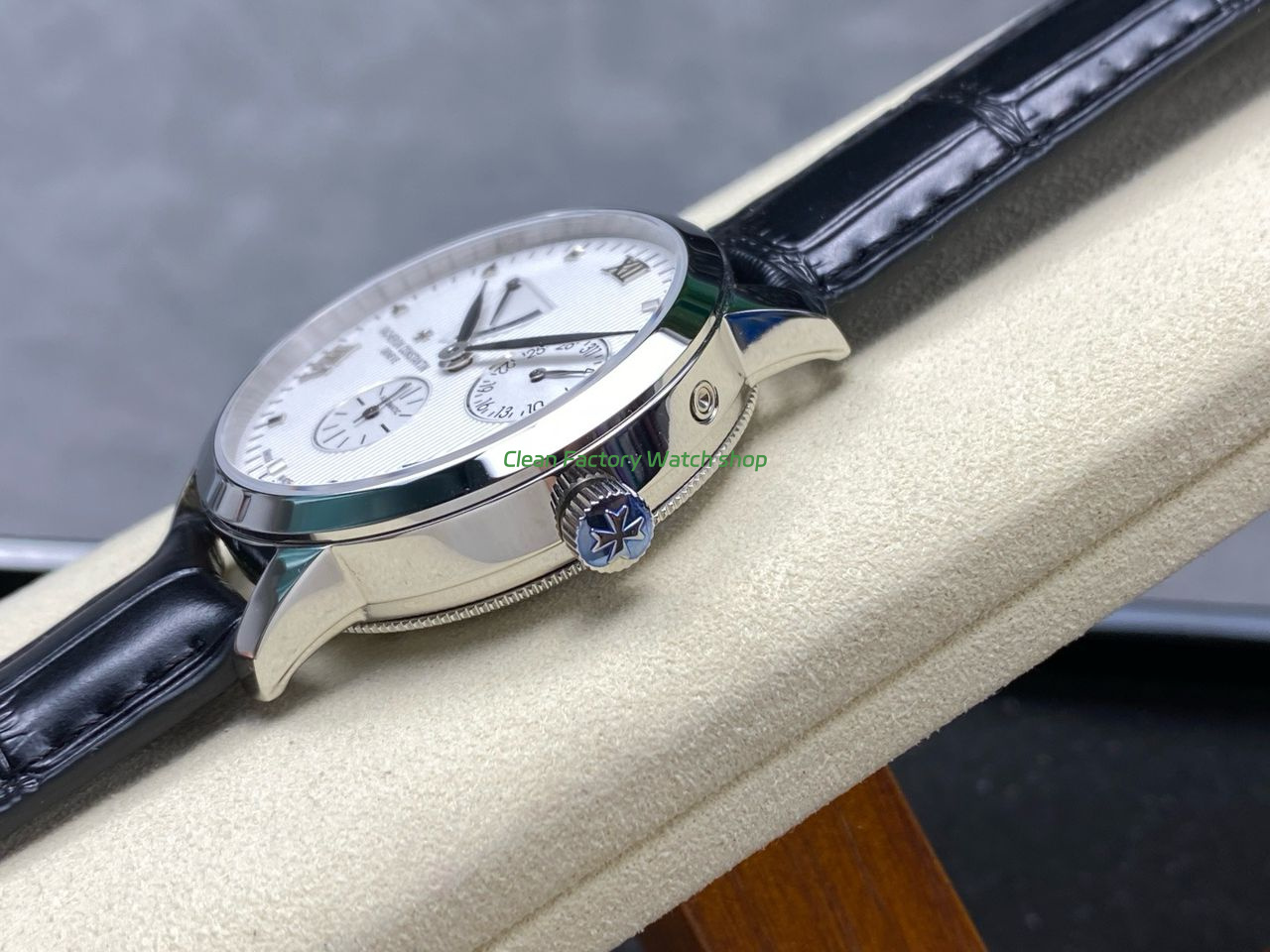 KM Factory Vacheron Constantin Patrimony 47200000G-9019 White Gold White Dial (15) KM Factory Vacheron Constantin Patrimony 47200000G-9019 White Gold White Dial (15)