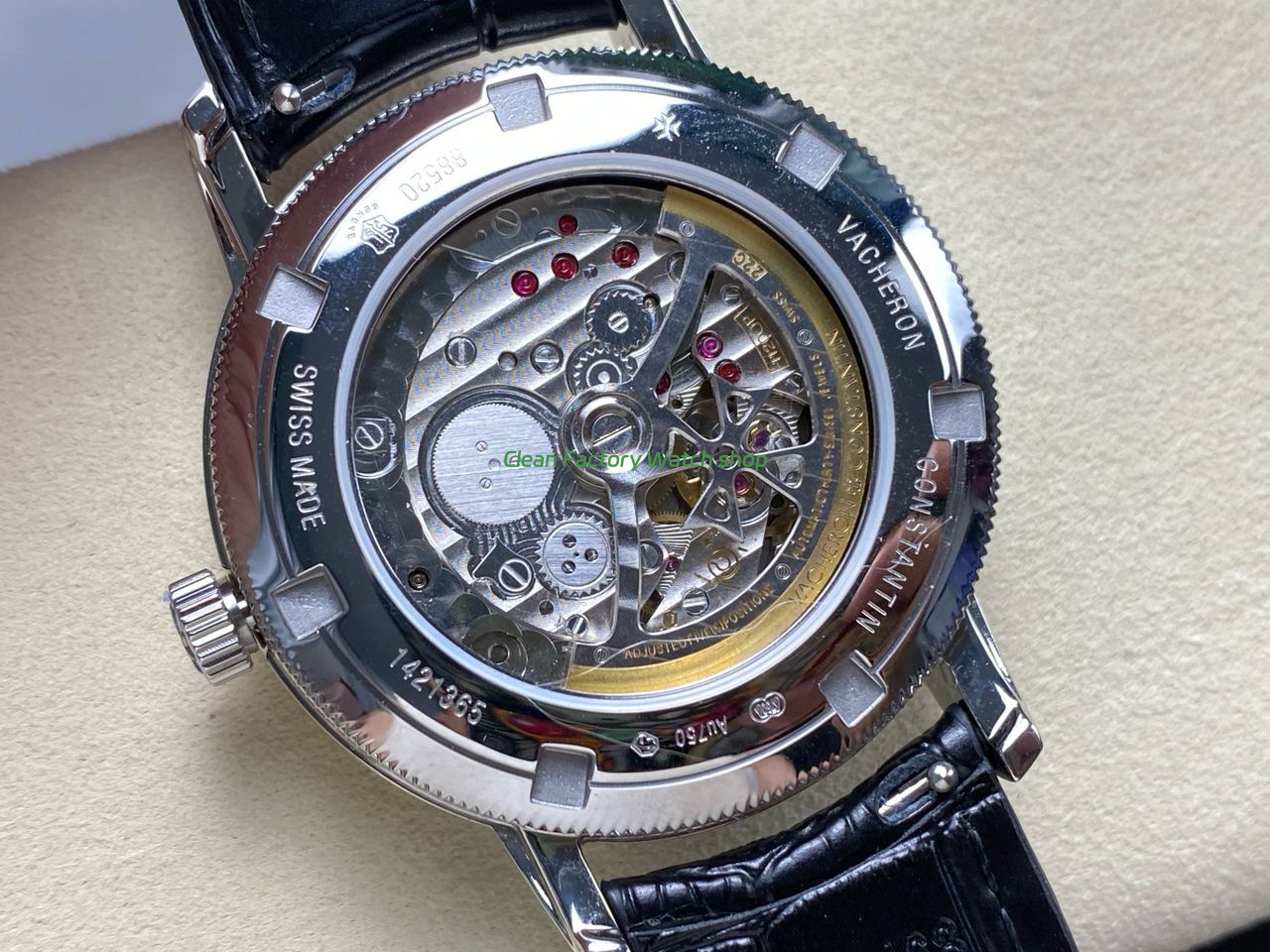 KM Factory Vacheron Constantin Patrimony 47200000G-9019 White Gold White Dial (16) KM Factory Vacheron Constantin Patrimony 47200000G-9019 White Gold White Dial (16)