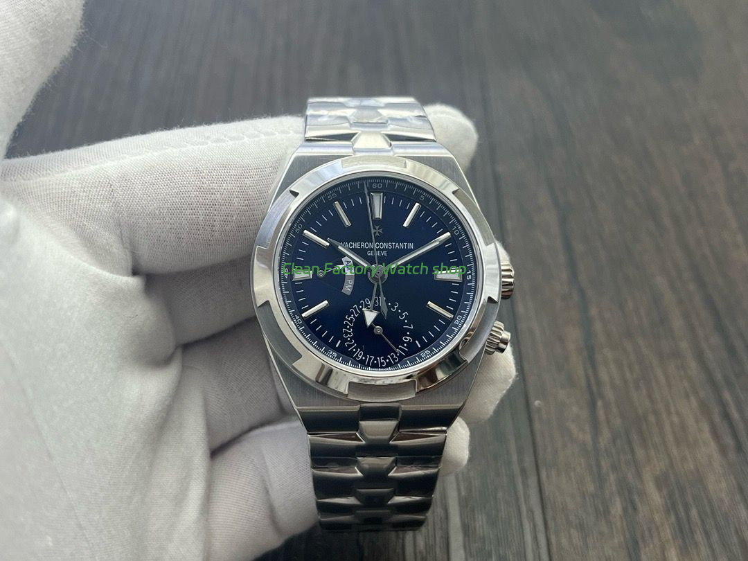MKF Factory Vacheron Constantin Overseas Dual Time 7900V-110A-B334 Blue Dial 1 MKF Factory Vacheron Constantin Overseas Dual Time 7900V 110A B334 Blue Dial 1 Clean Factory Watch