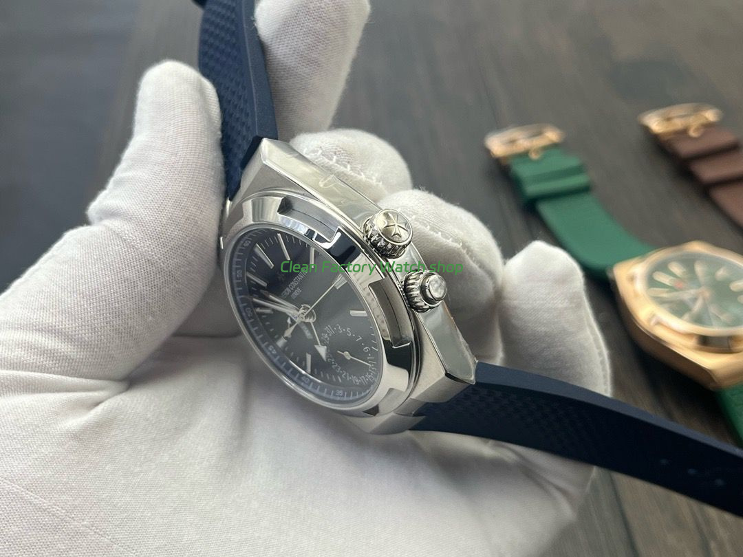 MKF Factory Vacheron Constantin Overseas Dual Time 7900V-110A-B334 Rubber Strap Blue Dial (8) MKF Factory Vacheron Constantin Overseas Dual Time 7900V-110A-B334 Rubber Strap Blue Dial (8)