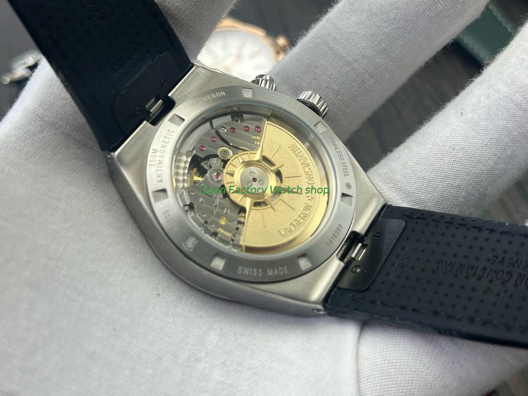 MKF Factory Vacheron Constantin Overseas Dual Time 7900V-110A-B546 Leather Strap Black Dial (2) MKF Factory Vacheron Constantin Overseas Dual Time 7900V-110A-B546 Leather Strap Black Dial (2)
