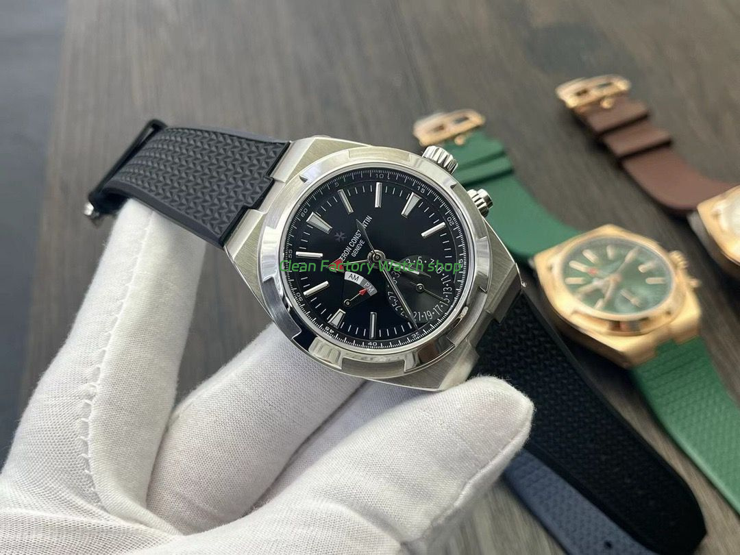 MKF Factory Vacheron Constantin Overseas Dual Time 7900V-110A-B546 Rubber Strap Black Dial (2) MKF Factory Vacheron Constantin Overseas Dual Time 7900V-110A-B546 Rubber Strap Black Dial (2)