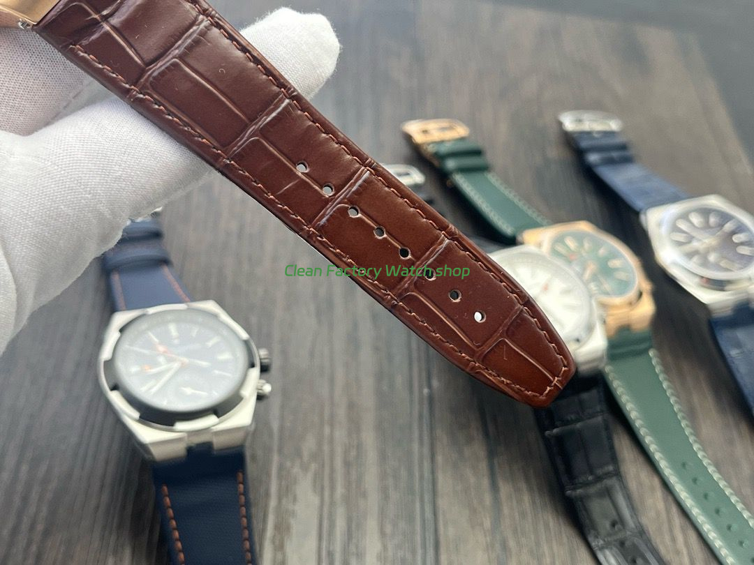 MKF Factory Vacheron Constantin Overseas Dual Time 7900V000R-B336 Leather Strap Rose Gold Silver Dial (6) MKF Factory Vacheron Constantin Overseas Dual Time 7900V000R-B336 Leather Strap Rose Gold Silver Dial (6)