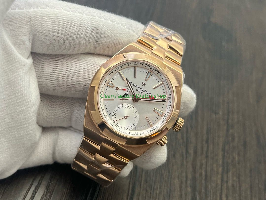 MKF Factory Vacheron Constantin Overseas Dual Time 7900V000R-B336 Rose Gold Silver Dial (3) MKF Factory Vacheron Constantin Overseas Dual Time 7900V000R-B336 Rose Gold Silver Dial (3)