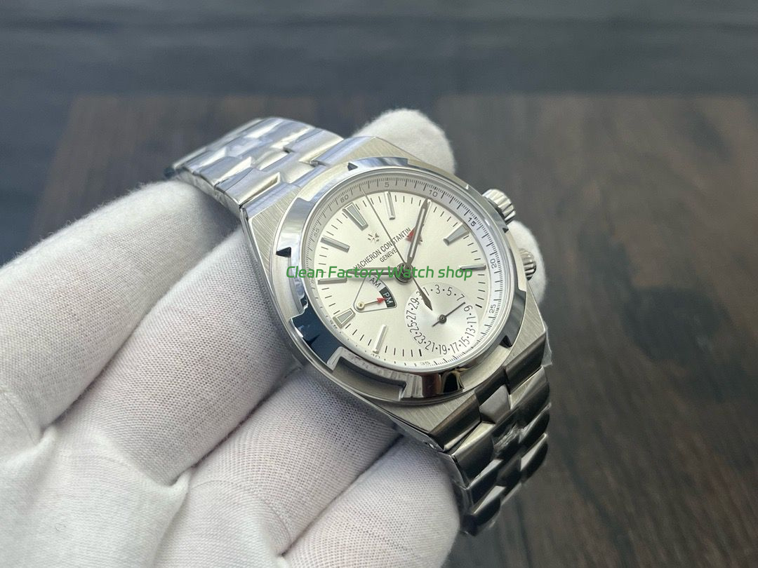MKF Factory Vacheron Constantin Overseas Dual Time 7900V110A-B333 Silver Dial (6) MKF Factory Vacheron Constantin Overseas Dual Time 7900V110A-B333 Silver Dial (6)