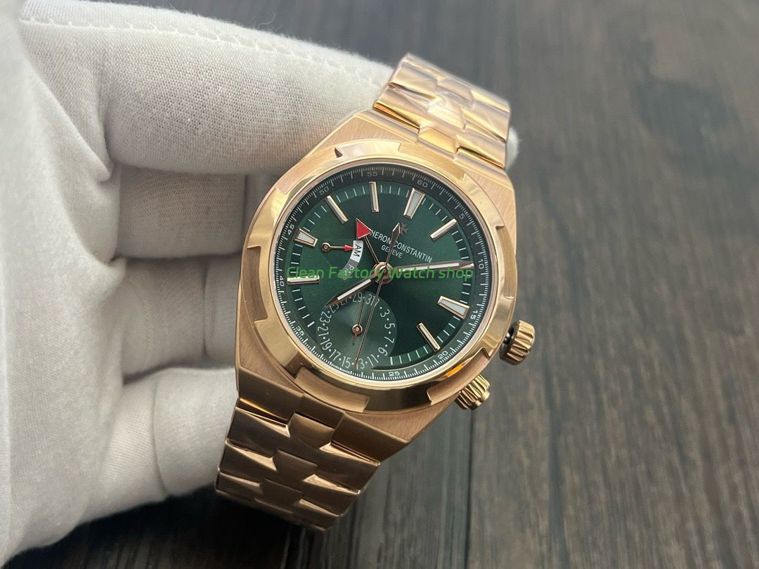 MKF Factory Vacheron Constantin Overseas Dual Time 7920V210R-B965 41mm Full Rose Gold Green Dial (1) MKF Factory Vacheron Constantin Overseas Dual Time 7920V210R-B965 41mm Full Rose Gold Green Dial (1)