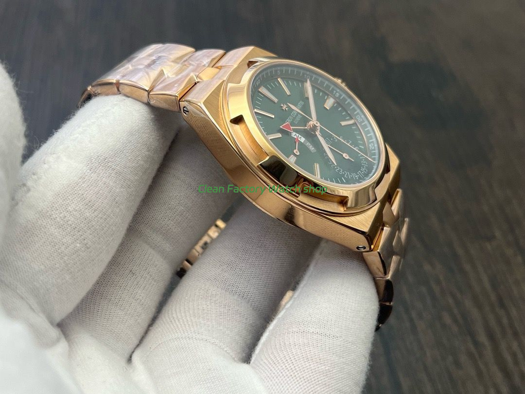 MKF Factory Vacheron Constantin Overseas Dual Time 7920V210R-B965 41mm Full Rose Gold Green Dial (9) MKF Factory Vacheron Constantin Overseas Dual Time 7920V210R-B965 41mm Full Rose Gold Green Dial (9)