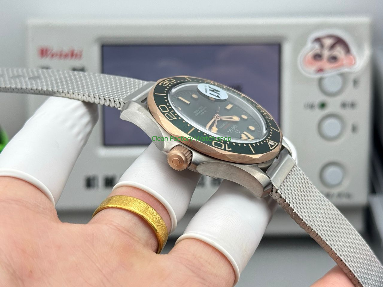 N1 Factory Omega Seamaster Diver 300M 210.90.42.20.10.001 42mm Green Dial (8) N1 Factory Omega Seamaster Diver 300M 210.90.42.20.10.001 42mm Green Dial (8)