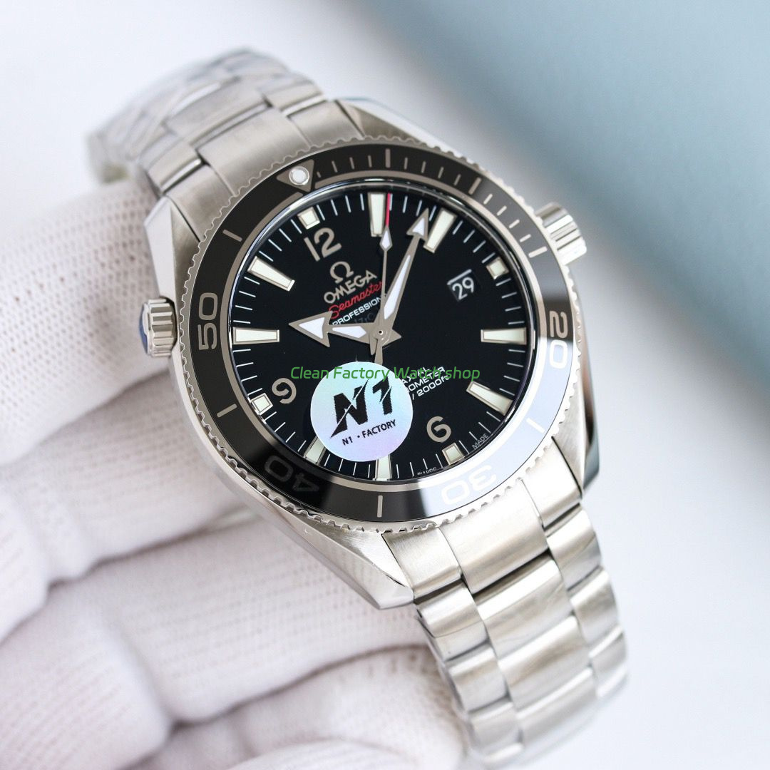 N1 Factory Omega Seamaster Planet Ocean 232.30.38.20.01.001 39.5mm Full Steel Black Dial (2) N1 Factory Omega Seamaster Planet Ocean 232.30.38.20.01.001 39.5mm Full Steel Black Dial (2)