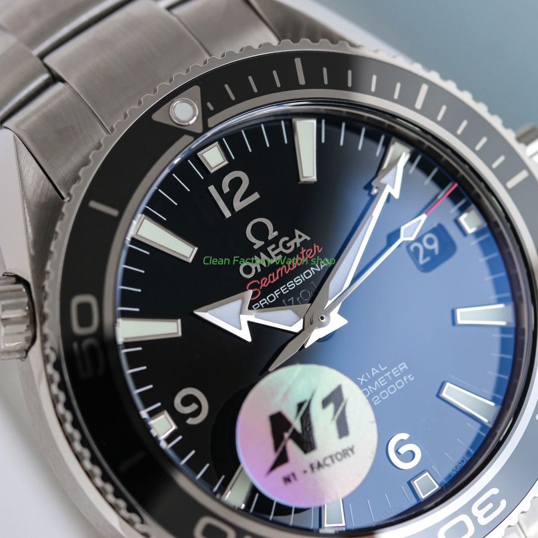N1 Factory Omega Seamaster Planet Ocean 232.30.38.20.01.001 39.5mm Full Steel Black Dial (4) N1 Factory Omega Seamaster Planet Ocean 232.30.38.20.01.001 39.5mm Full Steel Black Dial (4)