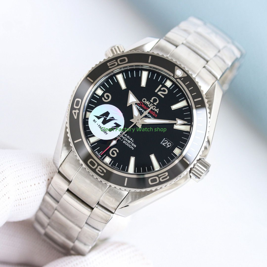 N1 Factory Omega Seamaster Planet Ocean 232.30.38.20.01.001 39.5mm Full Steel Black Dial (9) N1 Factory Omega Seamaster Planet Ocean 232.30.38.20.01.001 39.5mm Full Steel Black Dial (9)