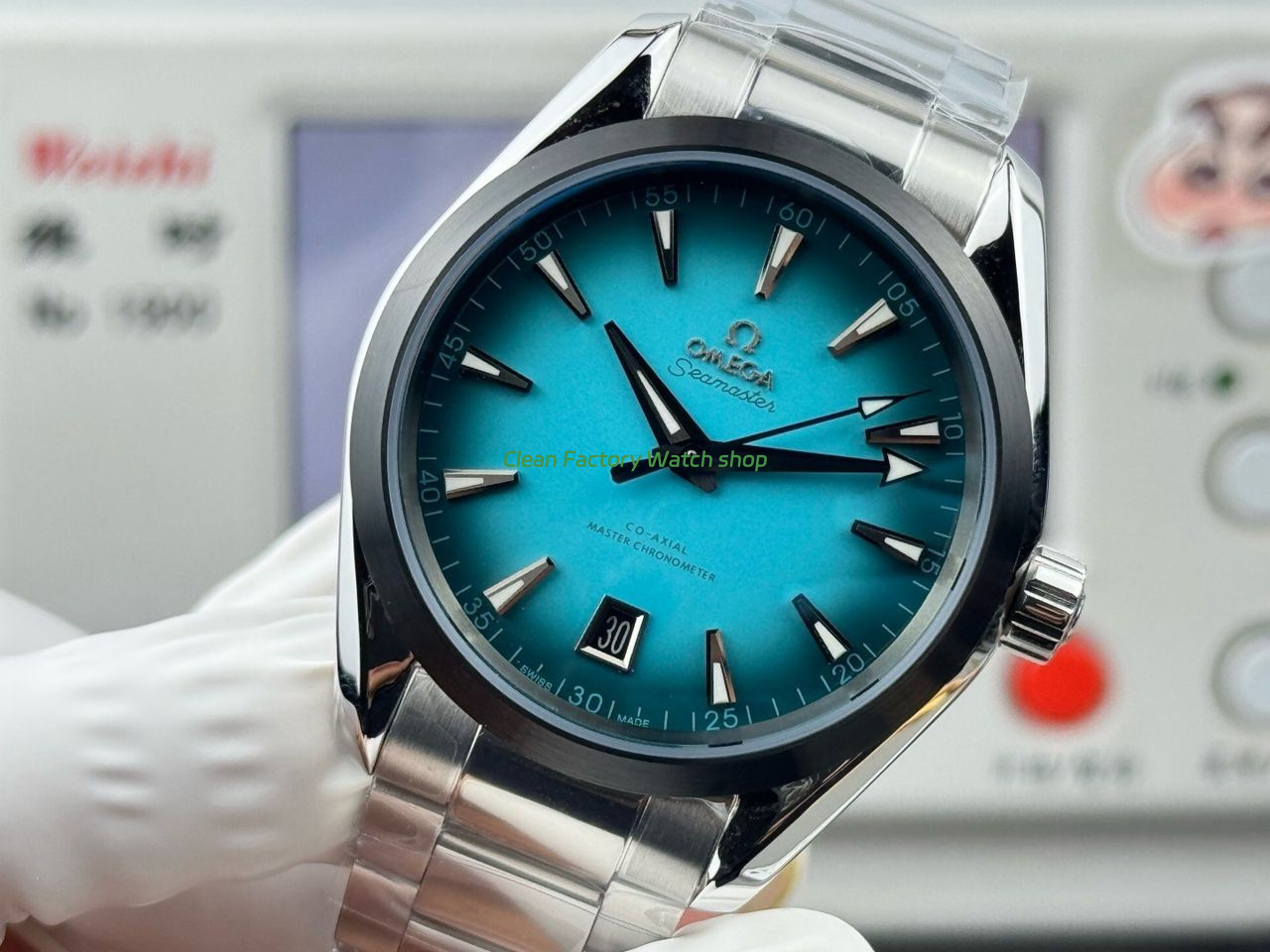 OVS Factory Omega Seamaster Aqua Terra 220.10.41.21.03.006 41mm Turquoise Colour Dial (4) OVS Factory Omega Seamaster Aqua Terra 220.10.41.21.03.006 41mm Turquoise Colour Dial (4)