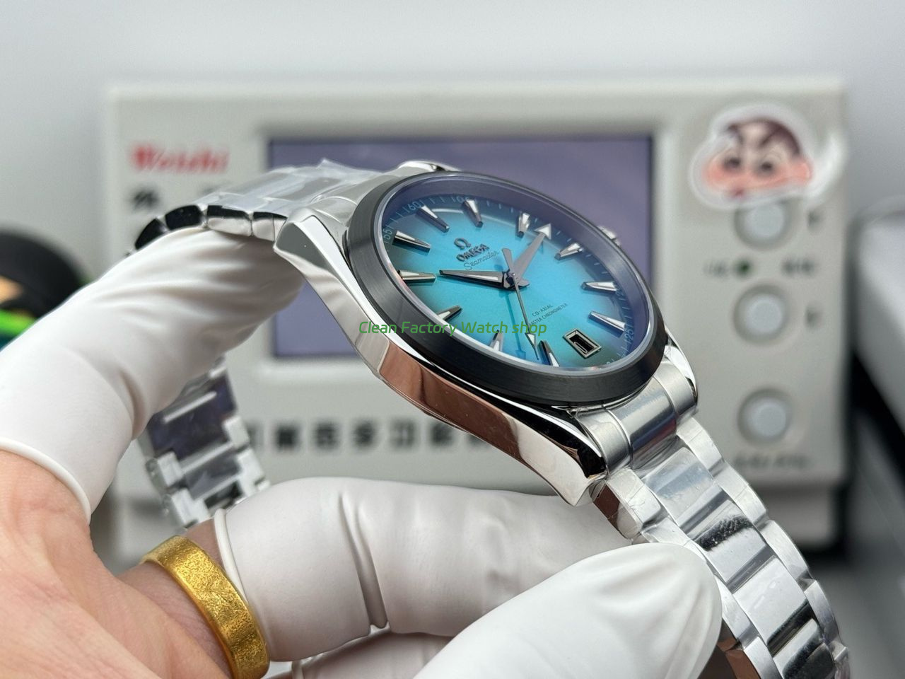 OVS Factory Omega Seamaster Aqua Terra 220.10.41.21.03.006 41mm Turquoise Colour Dial (5) OVS Factory Omega Seamaster Aqua Terra 220.10.41.21.03.006 41mm Turquoise Colour Dial (5)