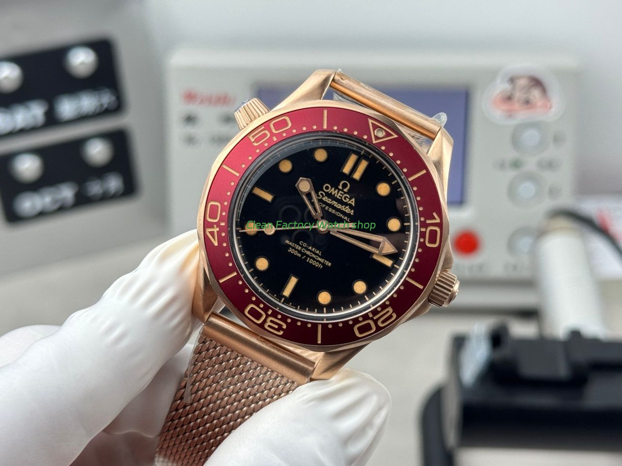 OVS Factory Omega Seamaster Diver 300M 210.90.42.20.01.003 42mm Black Dial (7) OVS Factory Omega Seamaster Diver 300M 210.90.42.20.01.003 42mm Black Dial (7)