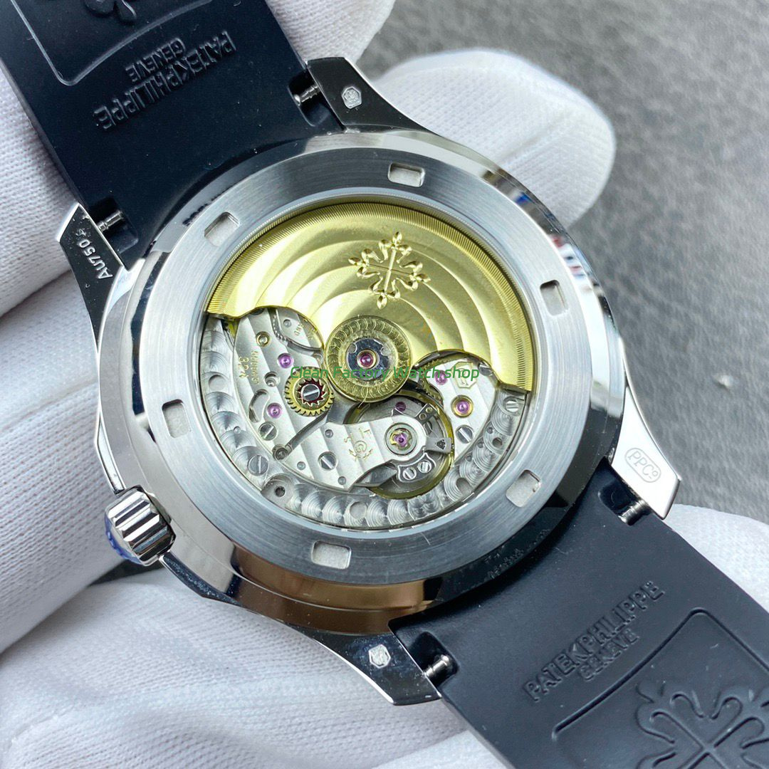 PP+ Factory Patek Philippe Aquanaut 5261 40mm Steel Black Rubber Strap Black Dial (1) PP+ Factory Patek Philippe Aquanaut 5261 40mm Steel Black Rubber Strap Black Dial (1)