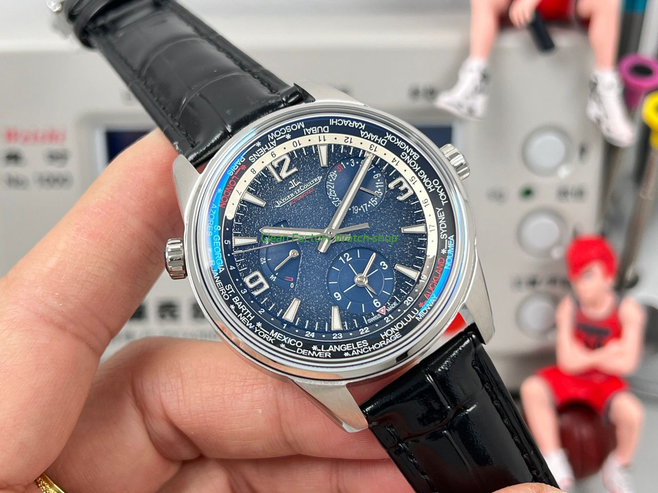 TW Factory Jaeger-LeCoultre Polaris Geographic Wt 42mm Steel Black Dial (3) TW Factory Jaeger-LeCoultre Polaris Geographic Wt 42mm Steel Black Dial (3)