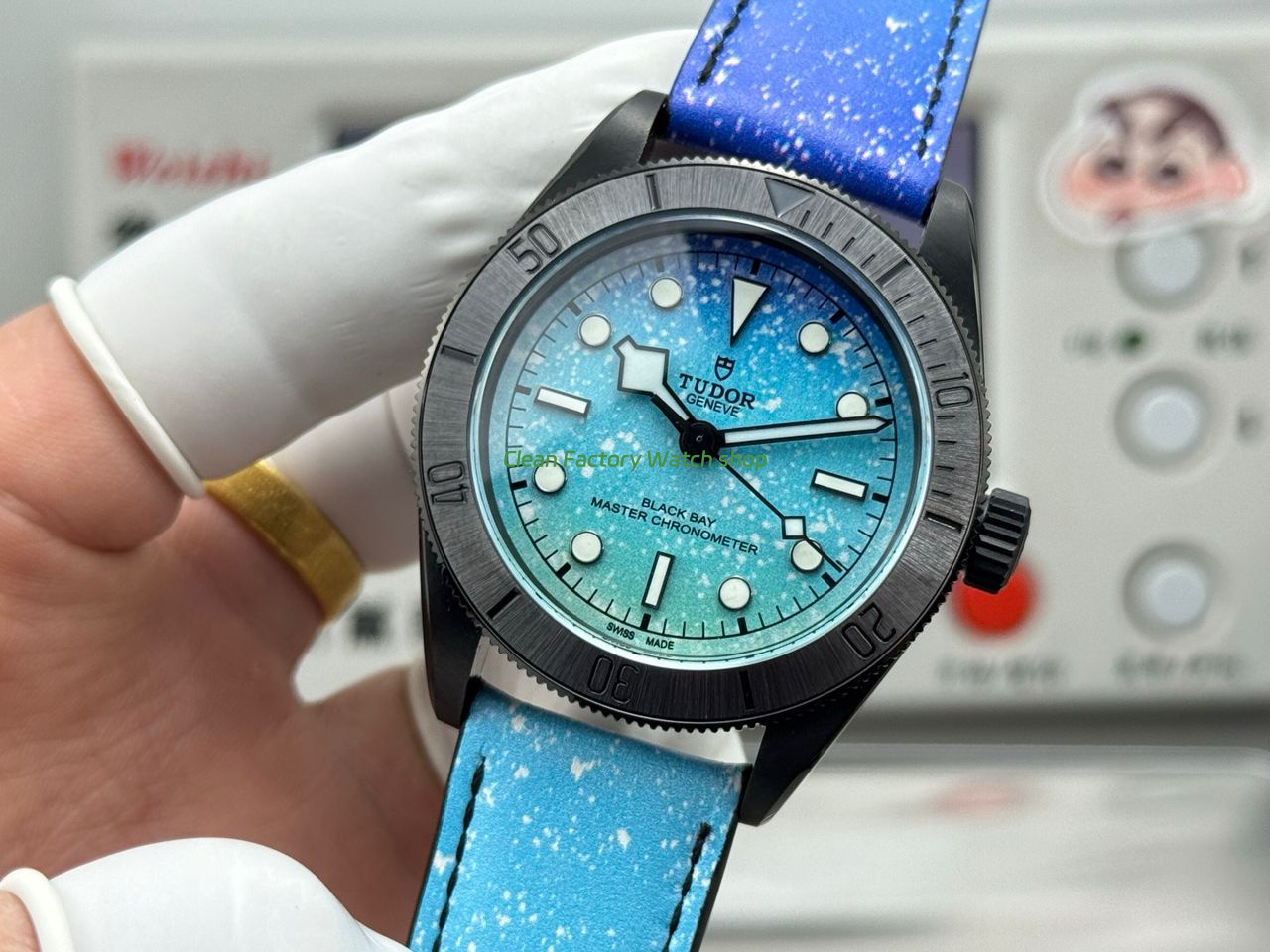 TW Factory Tudor Black Bay M79210CNU-0011 41mm Blue Leather Strap Blue Dial (8) TW Factory Tudor Black Bay M79210CNU-0011 41mm Blue Leather Strap Blue Dial (8)