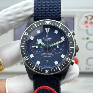 V+ Factory Tudor Heritage Black Bay Chrono 79360B-0002 41mm Carbon Blue Dial