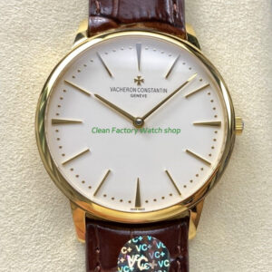 VC+ Factory Vacheron Constantin Patrimony 81180000R-9159 Rose Gold White Dial 2 VC Factory Vacheron Constantin Patrimony Clean Factory Watch