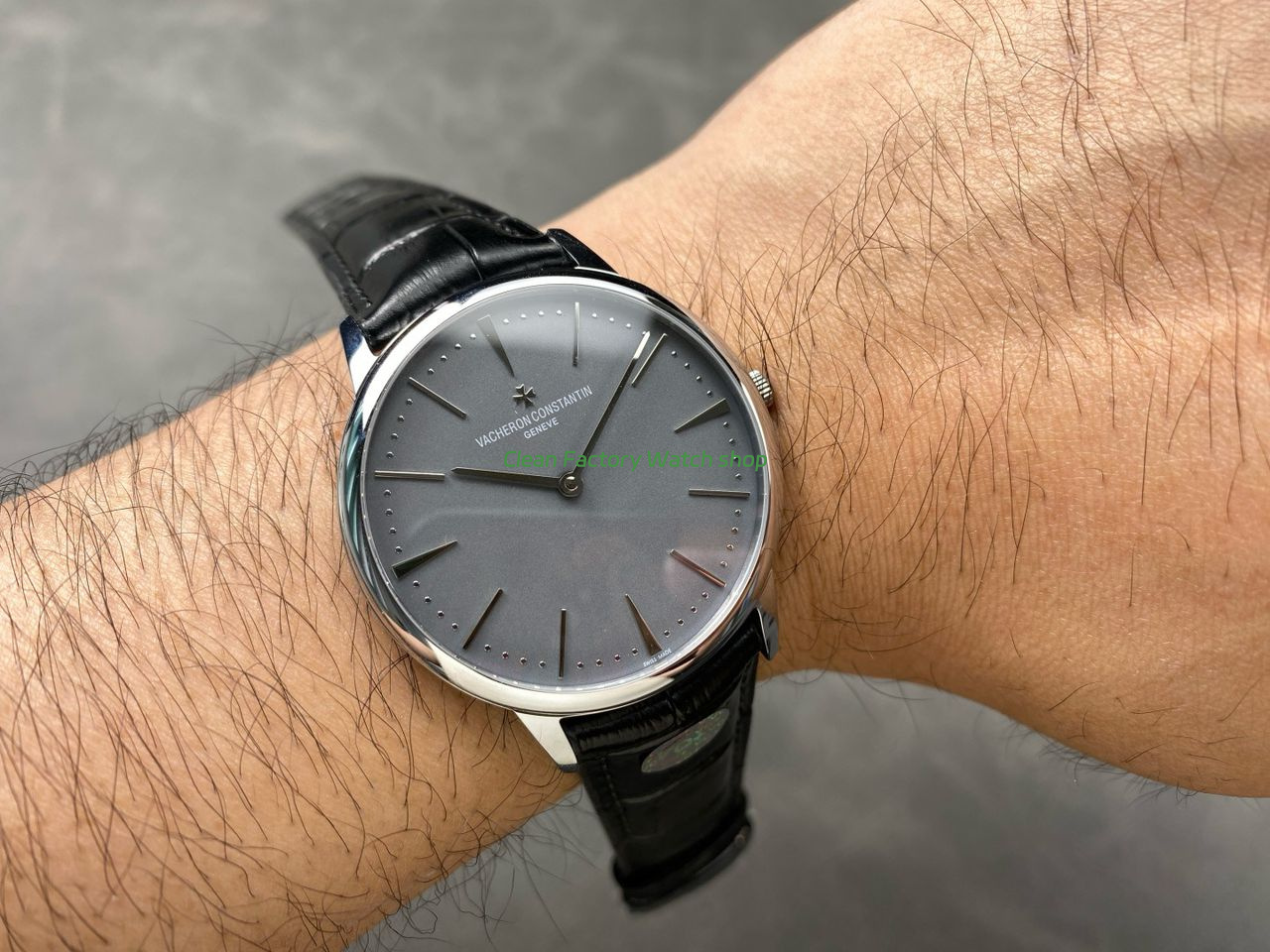 VC + Factory Vacheron Constantin Patrimony 81180000P-9539 Platinum Grey Dial (12) VC + Factory Vacheron Constantin Patrimony 81180000P-9539 Platinum Grey Dial (12)
