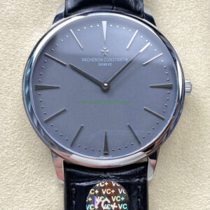 VC+ Factory Vacheron Constantin Patrimony 81180000P-9539 Platinum Grey Dial
