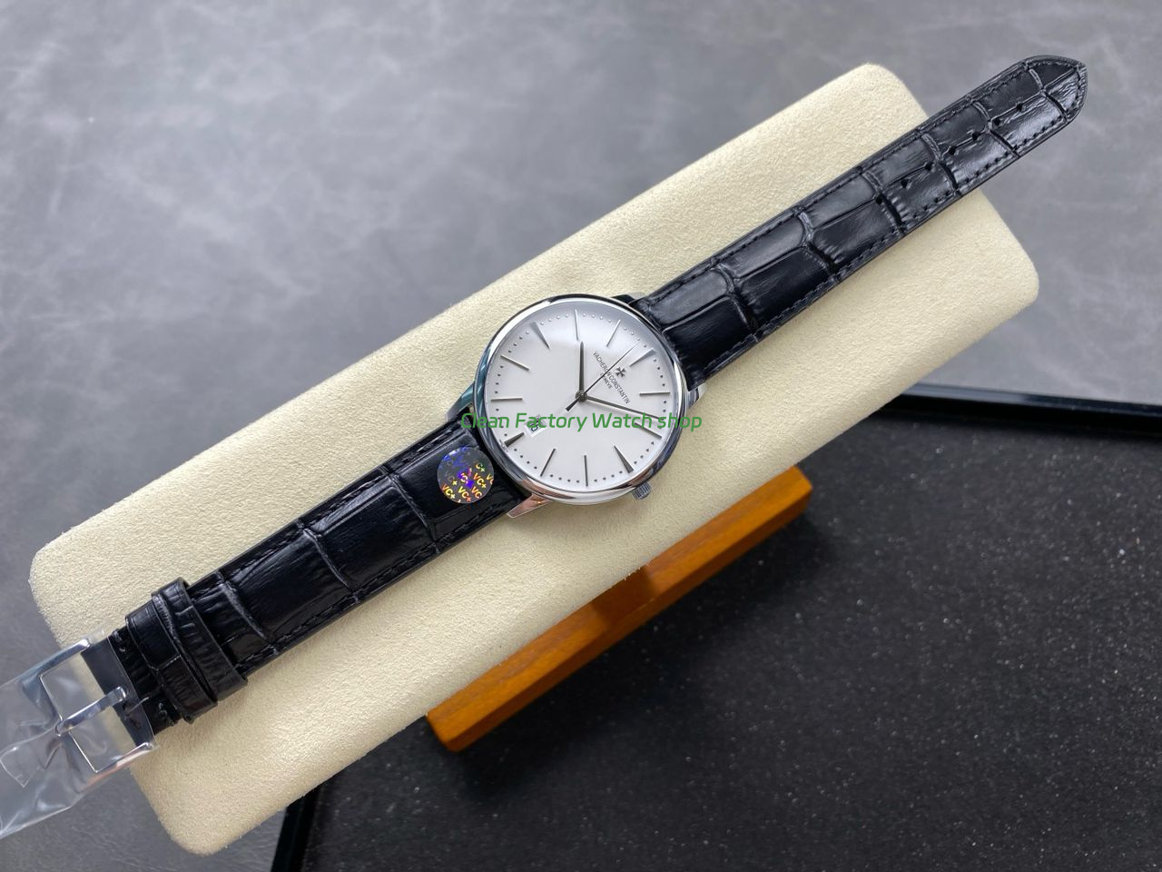 VC + Factory Vacheron Constantin Patrimony 85180-000G-9230 White Gold White Dial (5) VC + Factory Vacheron Constantin Patrimony 85180-000G-9230 White Gold White Dial (5)