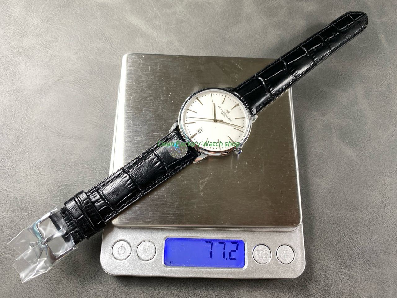 VC + Factory Vacheron Constantin Patrimony 85180-000G-9230 White Gold White Dial (8) VC + Factory Vacheron Constantin Patrimony 85180-000G-9230 White Gold White Dial (8)
