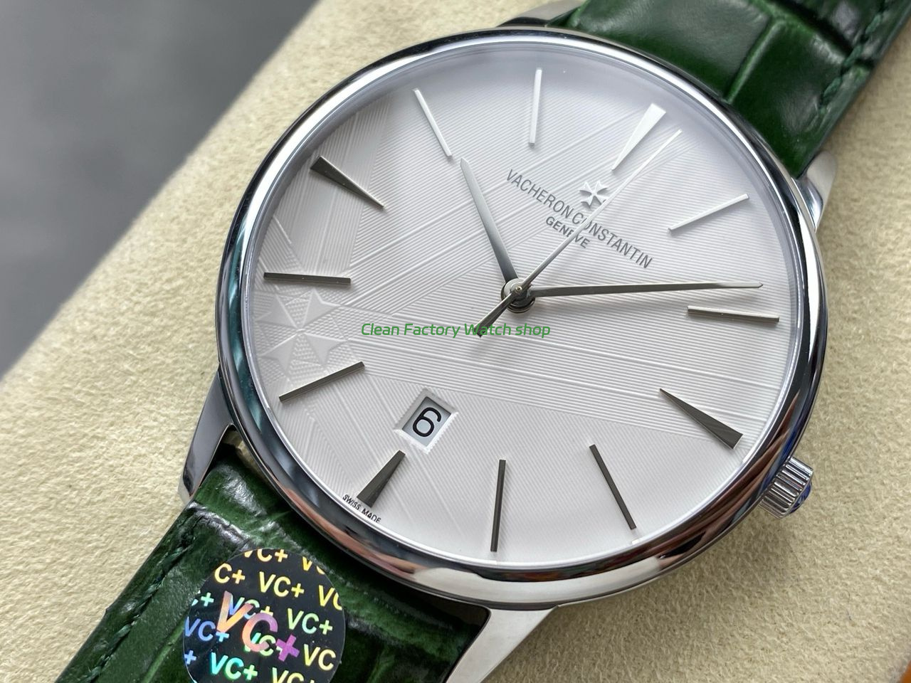 VC + Factory Vacheron Constantin Patrimony 85180000G-H035 White Gold Silver Dial (4) VC + Factory Vacheron Constantin Patrimony 85180000G-H035 White Gold Silver Dial (4)