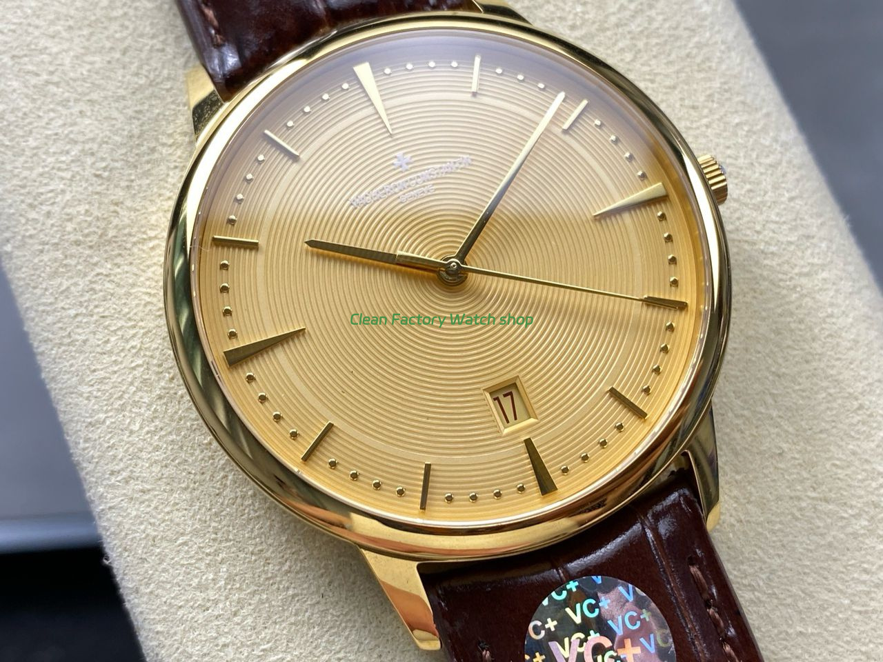 VC +Factory Vacheron Constantin Patrimony 85180000J-H069 Yellow Gold Gold-Toned Dial (4) VC +Factory Vacheron Constantin Patrimony 85180000J-H069 Yellow Gold Gold-Toned Dial (4)