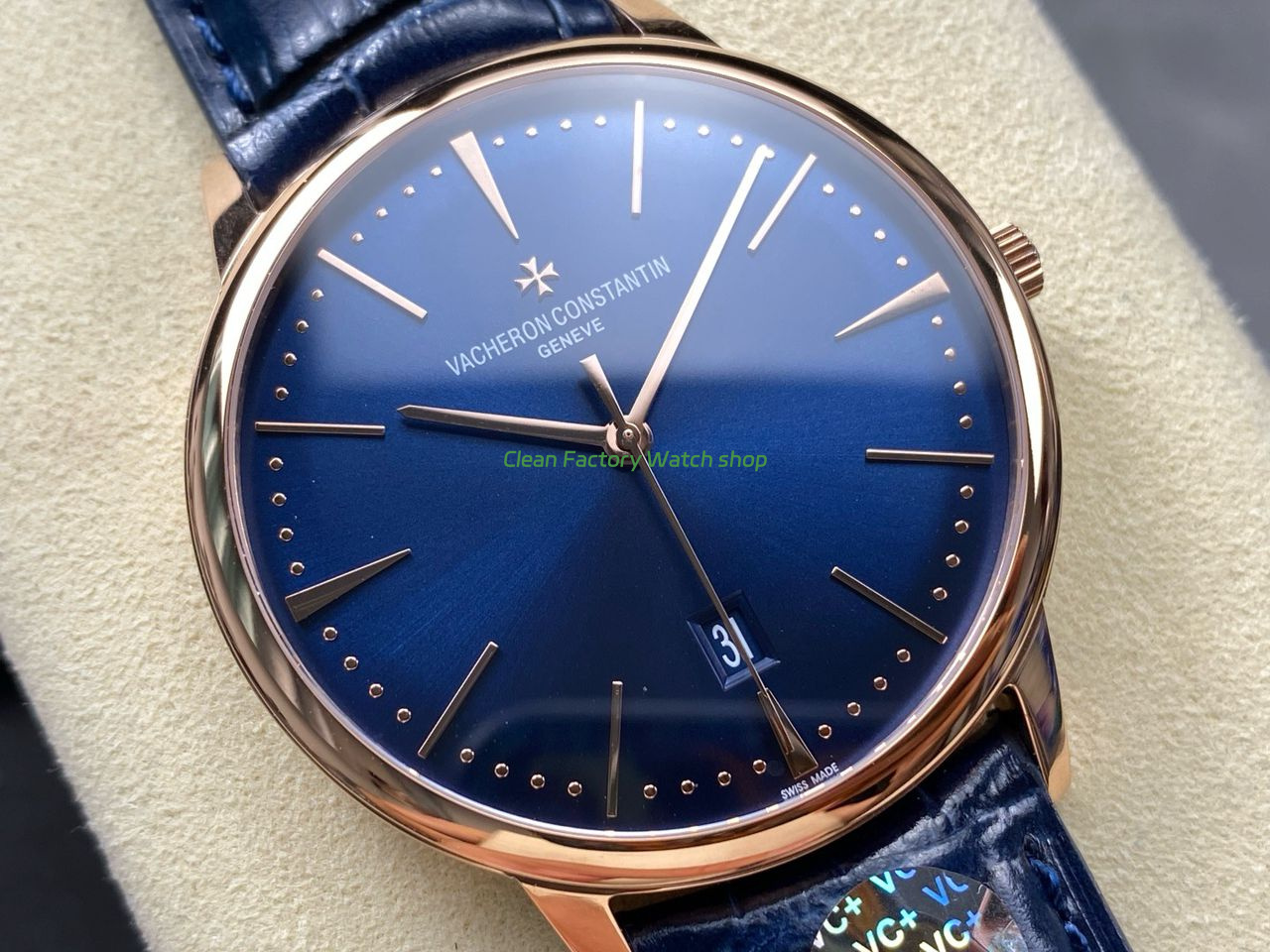 VC +Factory Vacheron Constantin Patrimony 85180000R-B515 Rose Gold Black Dial (4) VC +Factory Vacheron Constantin Patrimony 85180000R-B515 Rose Gold Black Dial (4)