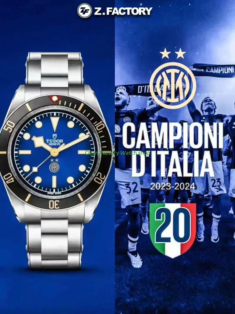 ZF Factory Tudor Black Bay Fifty-Eight M79030N-0025 39mm Blue Dial 1 ZF Factory Tudor Black Bay Fifty Eight M79030N 0025 39mm Blue Dial 5 Clean Factory Watch