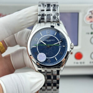 ZF Factory Vacheron Constantin Fiftysix 4600E000A B487 40mm Steel Arabic Numerals Blue Dial 3 Clean Factory Watch