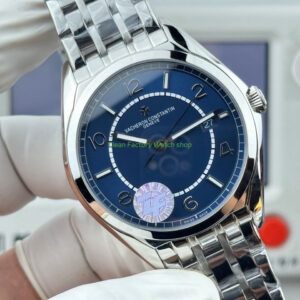 ZF Factory Vacheron Constantin Fiftysix 4600E000A B487 40mm Steel Arabic Numerals Blue Dial 4 Clean Factory Watch