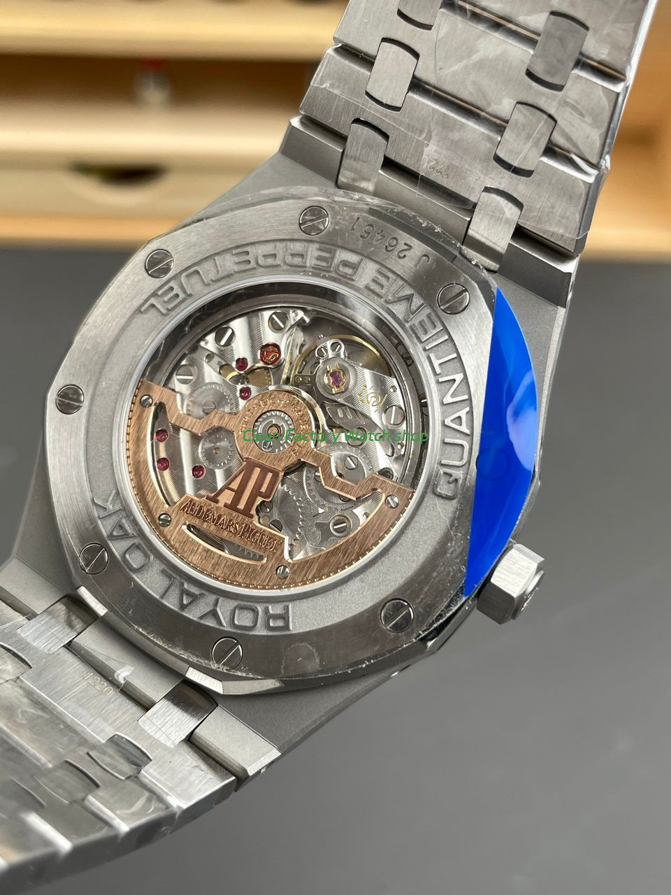 APS Factory Audemars Piguet Royal Oak Perpetual Calendar 26574ST.OO.1220ST.02 41mm Full Steel Blue Dial (2) APS Factory Audemars Piguet Royal Oak Perpetual Calendar 26574ST.OO.1220ST.02 41mm Full Steel Blue Dial (2)