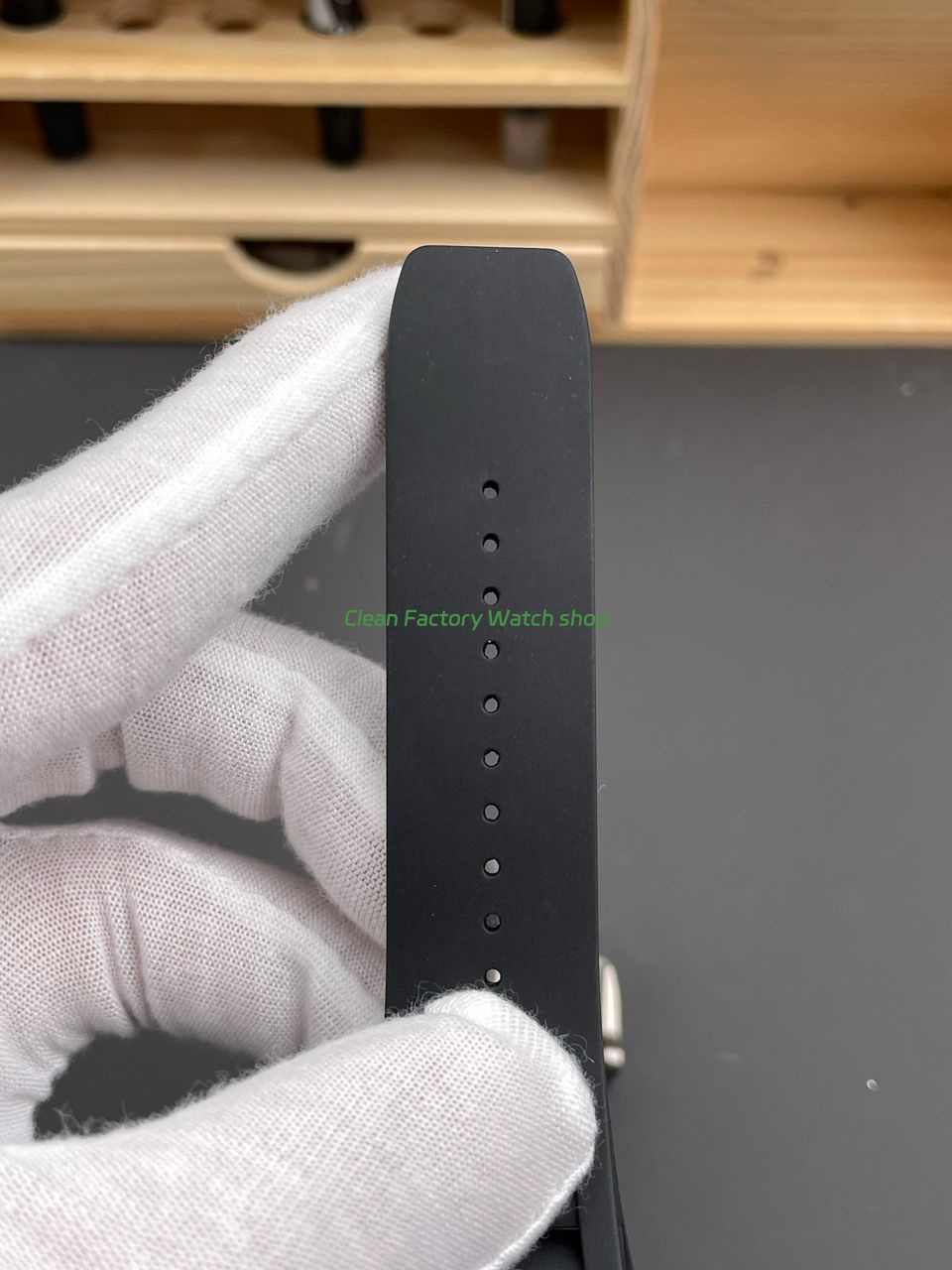 APS Factory Richard Mille RM 35-02 44.5mm Black Carbon Fiber Black Rubber Strap Black Skeletonized Dial (9) APS Factory Richard Mille RM 35-02 44.5mm Black Carbon Fiber Black Rubber Strap Black Skeletonized Dial (9)