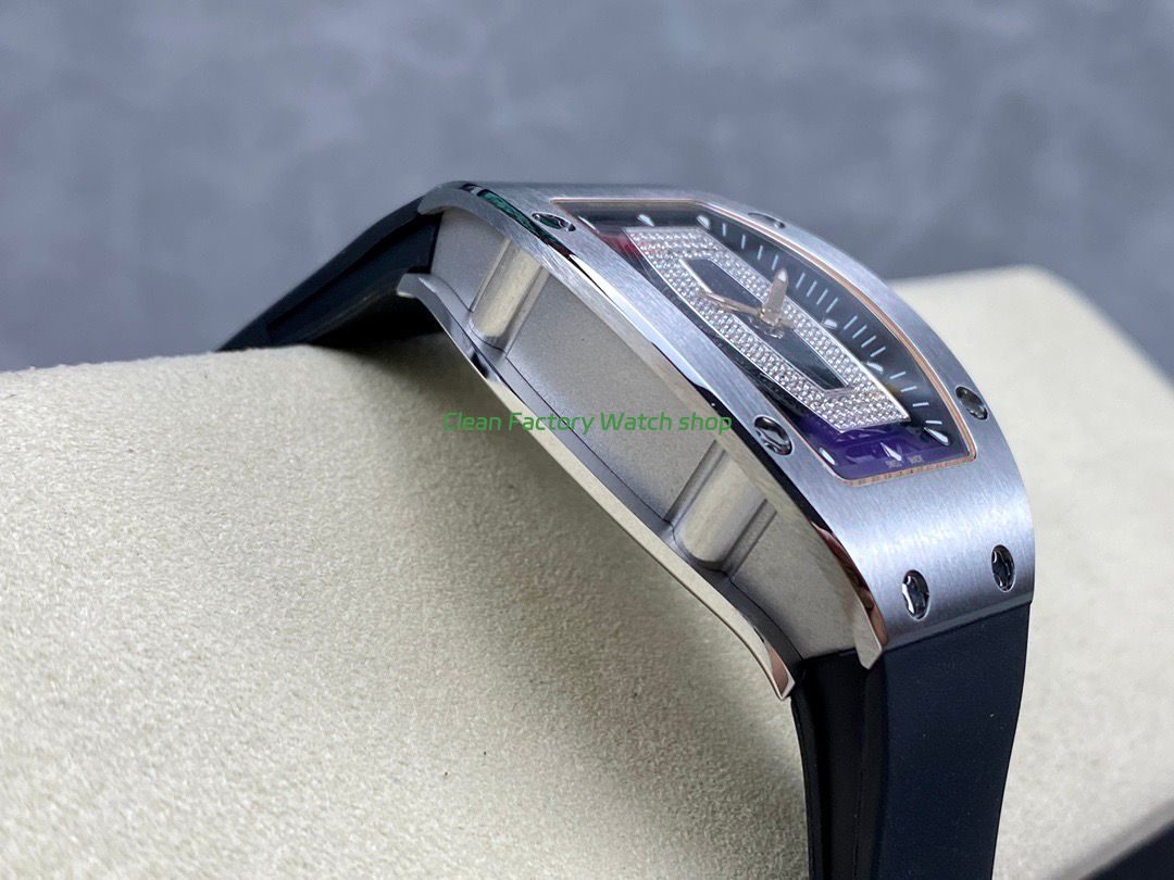 BBA Factory Richard Mille RM 07 31.4mm Steel Black Rubber Strap Skeletonized Black Dial (2) BBA Factory Richard Mille RM 07 31.4mm Steel Black Rubber Strap Skeletonized Black Dial (2)