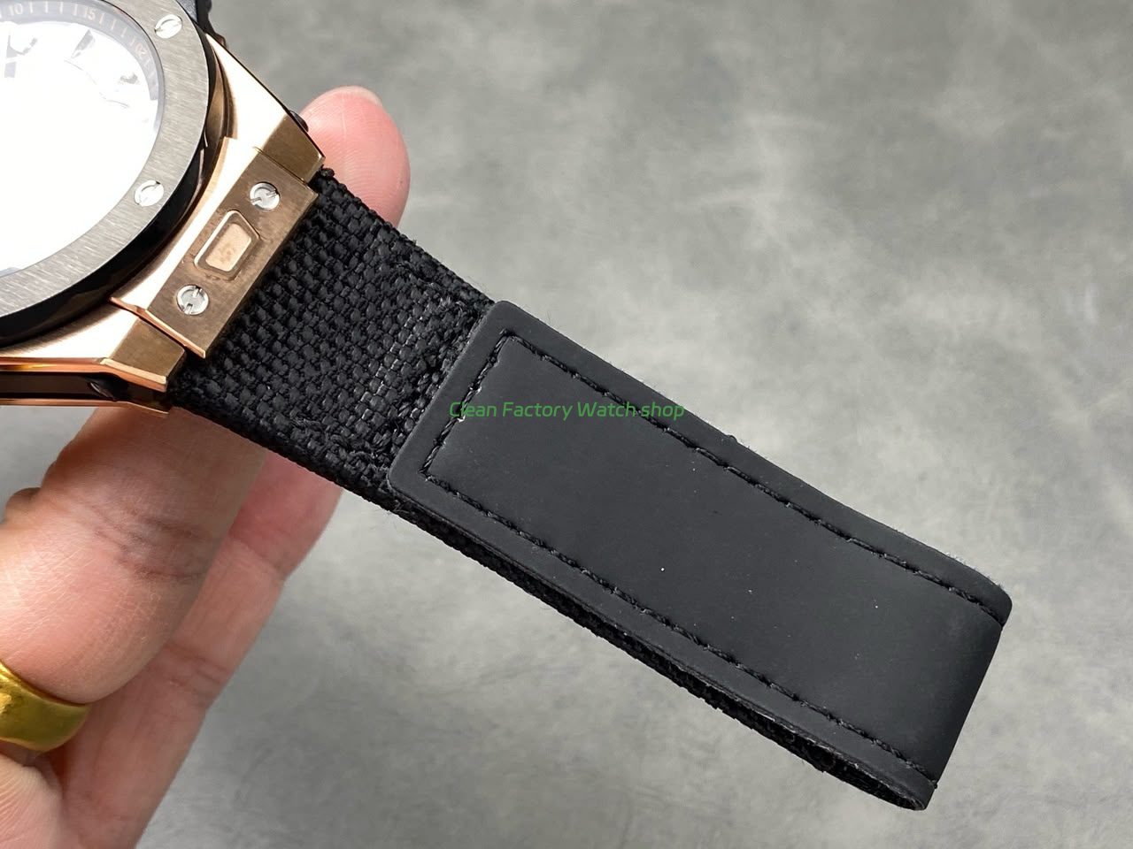 HB Factory Hublot Big Bang Tourbillon 429.NS.0170.RX.YOS 45mm Rose Gold Canvas Strap C (10) HB Factory Hublot Big Bang Tourbillon 429.NS.0170.RX.YOS 45mm Rose Gold Canvas Strap C (10)