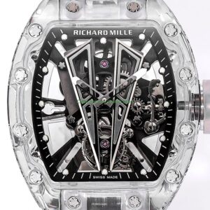 MS Factory Richard Mille RM 27-03 44mm Synthetic Sapphire Emulsion Rubber Strap Skeletonized Dial