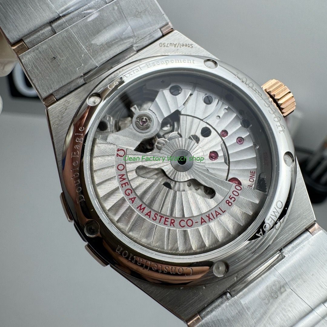 N1 Factory Omega Constellation 123.20.38.21.02.001 38mm Half Rose Gold Silver Dial (8) N1 Factory Omega Constellation 123.20.38.21.02.001 38mm Half Rose Gold Silver Dial (8)