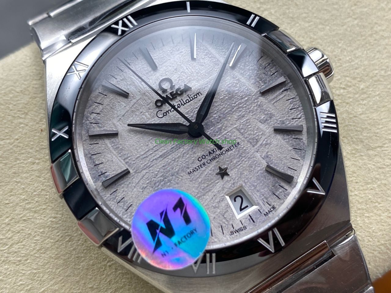 N1 Factory Omega Constellation 131.30.41.21.99.001 41mm Full Steel Grey Dial (7) N1 Factory Omega Constellation 131.30.41.21.99.001 41mm Full Steel Grey Dial (7)