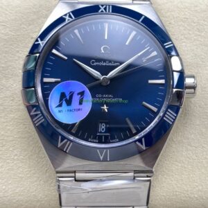 N1 Factory Omega Constellation 131.33.41.21.03.001 41mm Full Steel Blue Dial
