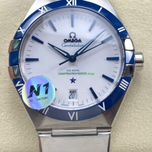 N1 Factory Omega Constellation 131.33.41.21.04.001 41mm Full Steel White Dial