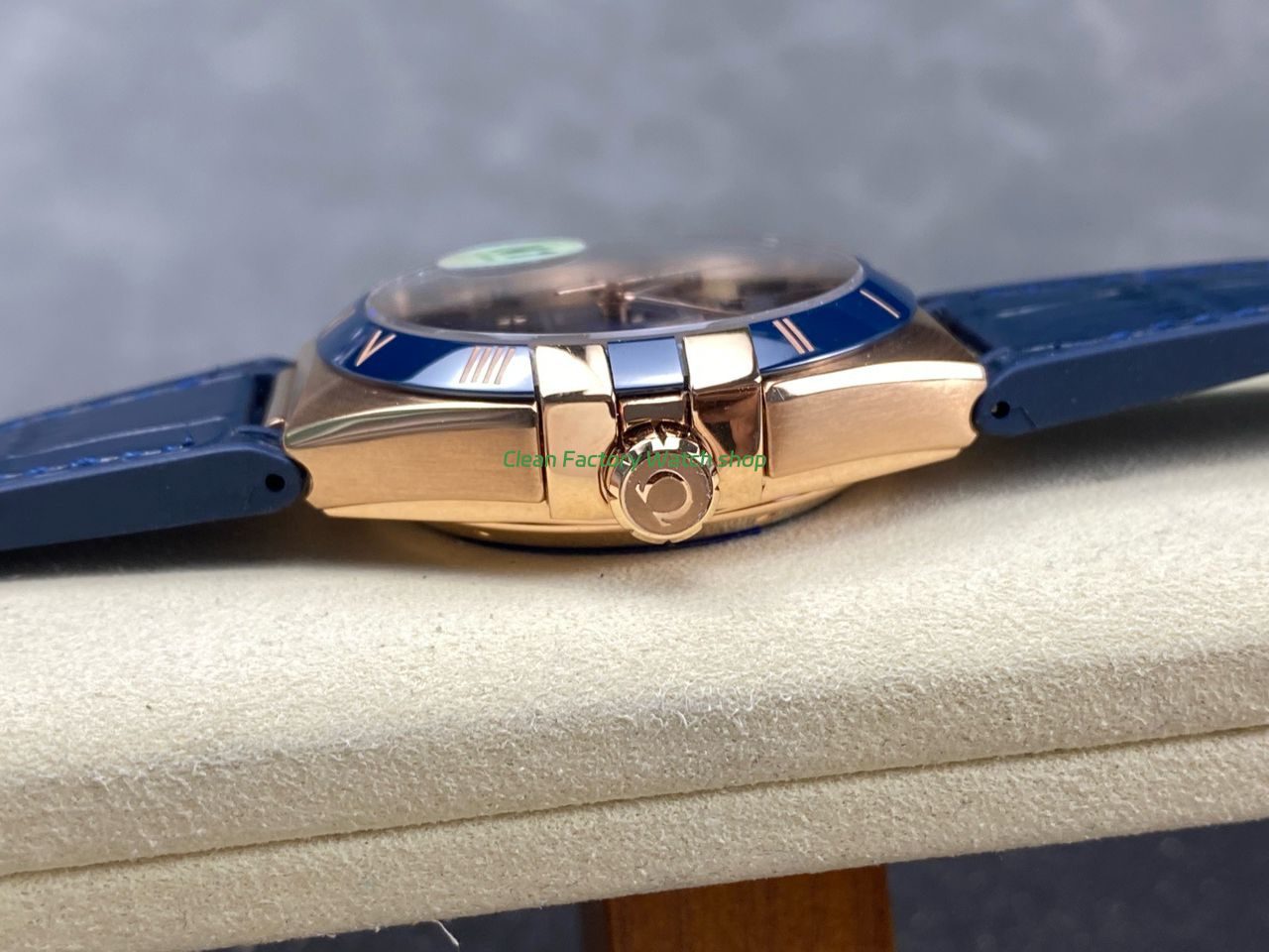 N1 Factory Omega Constellation 131.63.41.21.03.001 41mm Rose Gold Blue Leather Strap Blue Dial (1) N1 Factory Omega Constellation 131.63.41.21.03.001 41mm Rose Gold Blue Leather Strap Blue Dial (1)
