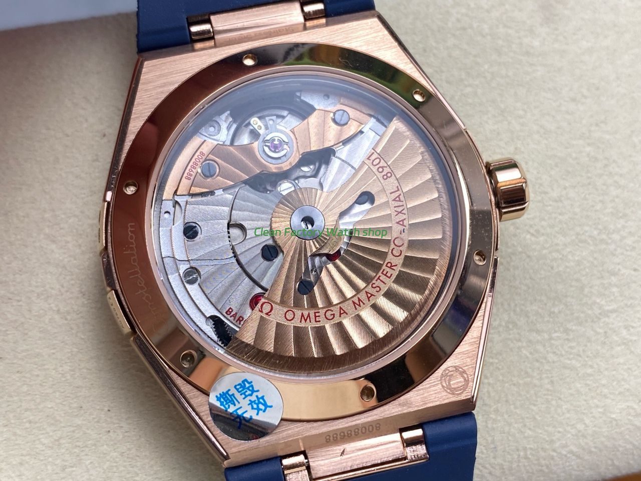 N1 Factory Omega Constellation 131.63.41.21.03.001 41mm Rose Gold Blue Leather Strap Blue Dial (9) N1 Factory Omega Constellation 131.63.41.21.03.001 41mm Rose Gold Blue Leather Strap Blue Dial (9)