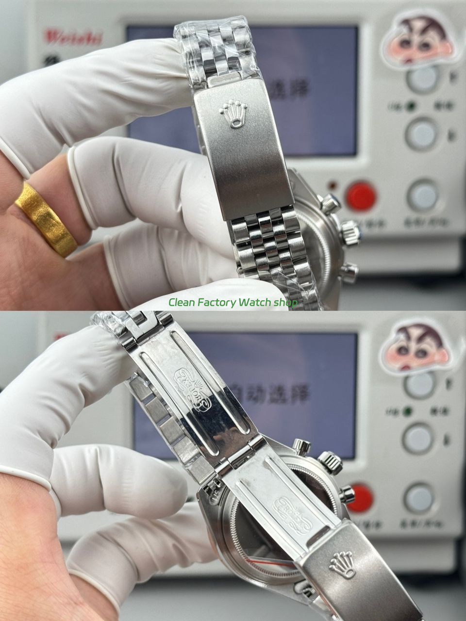 SN Factory Rolex Daytona Vintage Paul Newman 6262 37mm Full Steel White Dial (5) SN Factory Rolex Daytona Vintage Paul Newman 6262 37mm Full Steel White Dial (5)