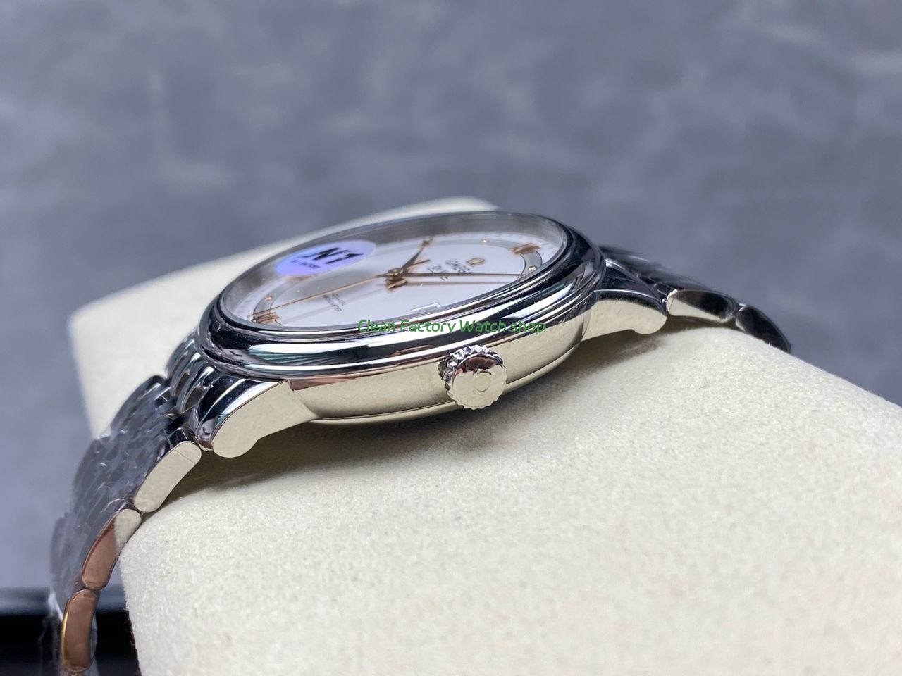 N1 Factory Omega De Ville Co-Axial 424.10.40.20.02.002 39.5mm Full Steel Roman Number Silver Dial (3) N1 Factory Omega De Ville Co-Axial 424.10.40.20.02.002 39.5mm Full Steel Roman Number Silver Dial (3)