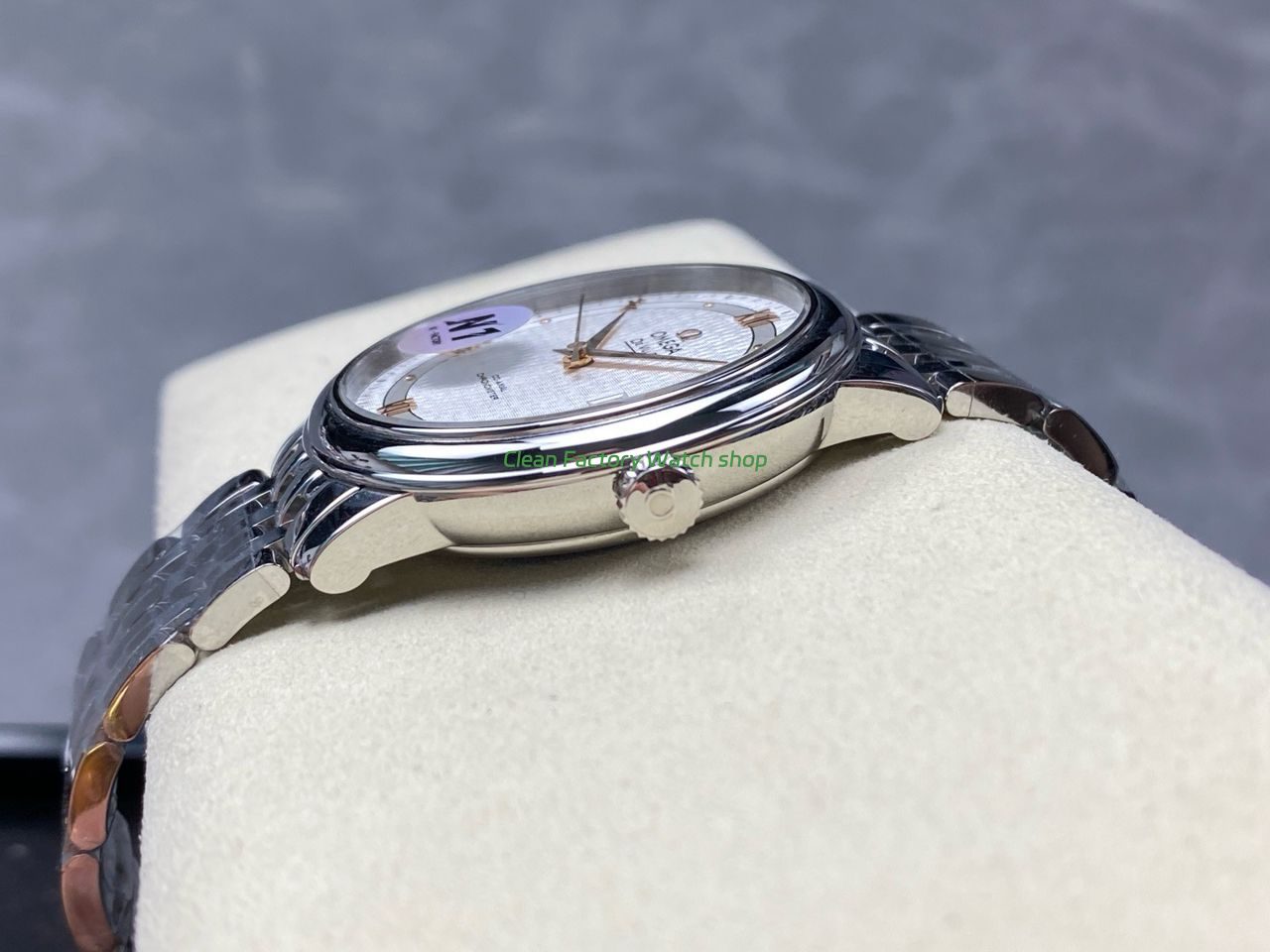 N1 Factory Omega De Ville Co-Axial 424.10.40.20.02.004 39.5mm Full Steel Roman Number Silver Dial (4) N1 Factory Omega De Ville Co-Axial 424.10.40.20.02.004 39.5mm Full Steel Roman Number Silver Dial (4)